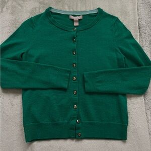 green cotton cardigan (small banana republic)
